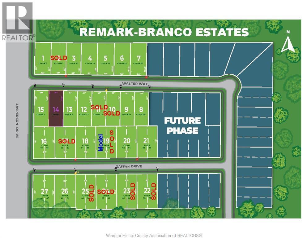 LOT 14 WALTER WAY, Kingsville, Ontario