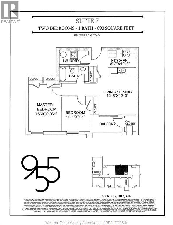 955 Ouellette Avenue Unit# 207, Windsor, Ontario  N9A 4J5 - Photo 18 - 26012468