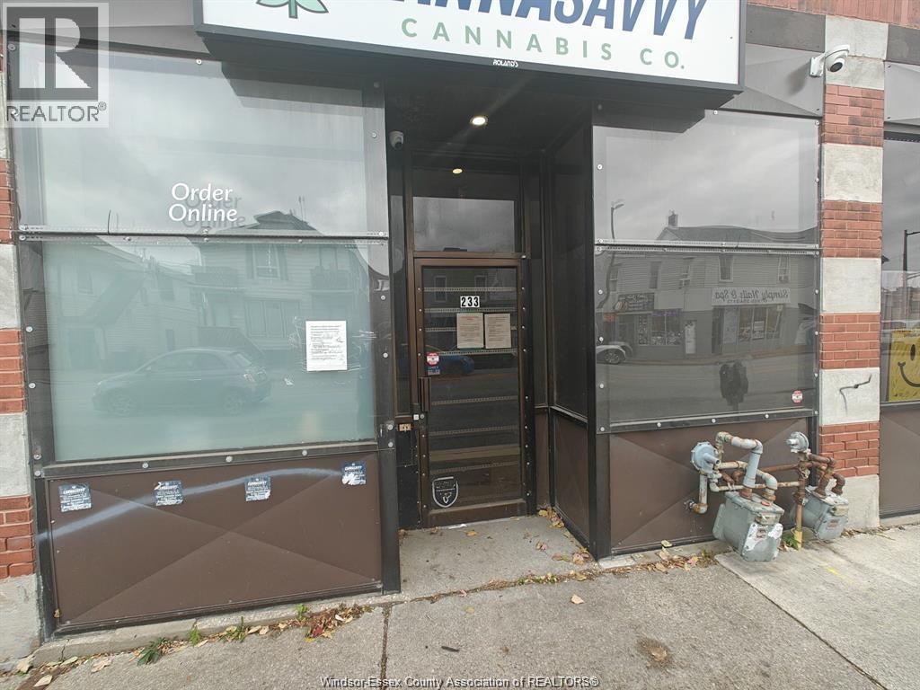 233 WYANDOTTE STREET East, Windsor, Ontario