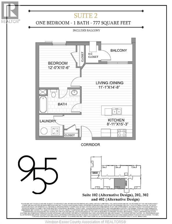 955 Ouellette Avenue Unit# 402, Windsor, Ontario  N9A 4J5 - Photo 19 - 26014170
