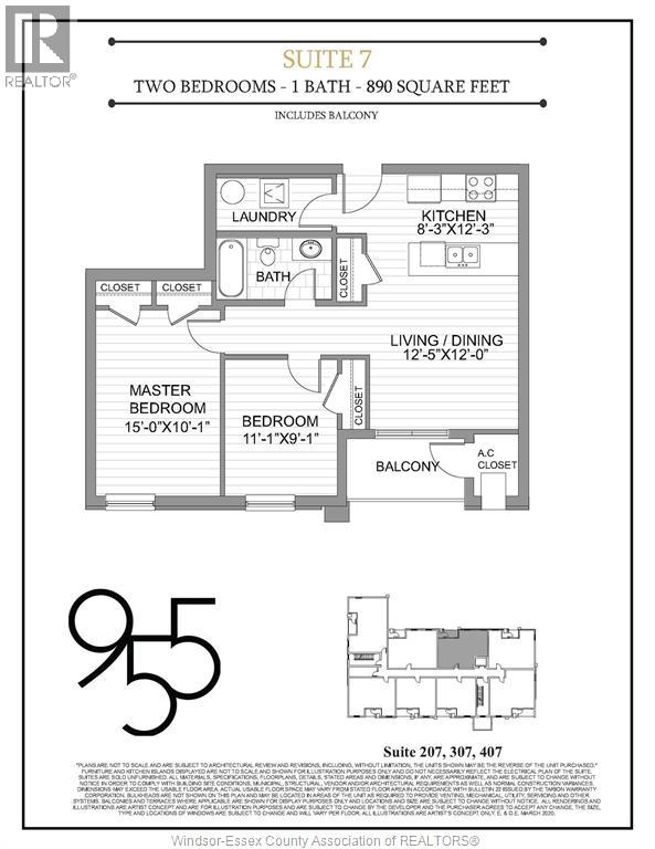 955 Ouellette Avenue Unit# 203, Windsor, Ontario  N9A 4J5 - Photo 18 - 26014167