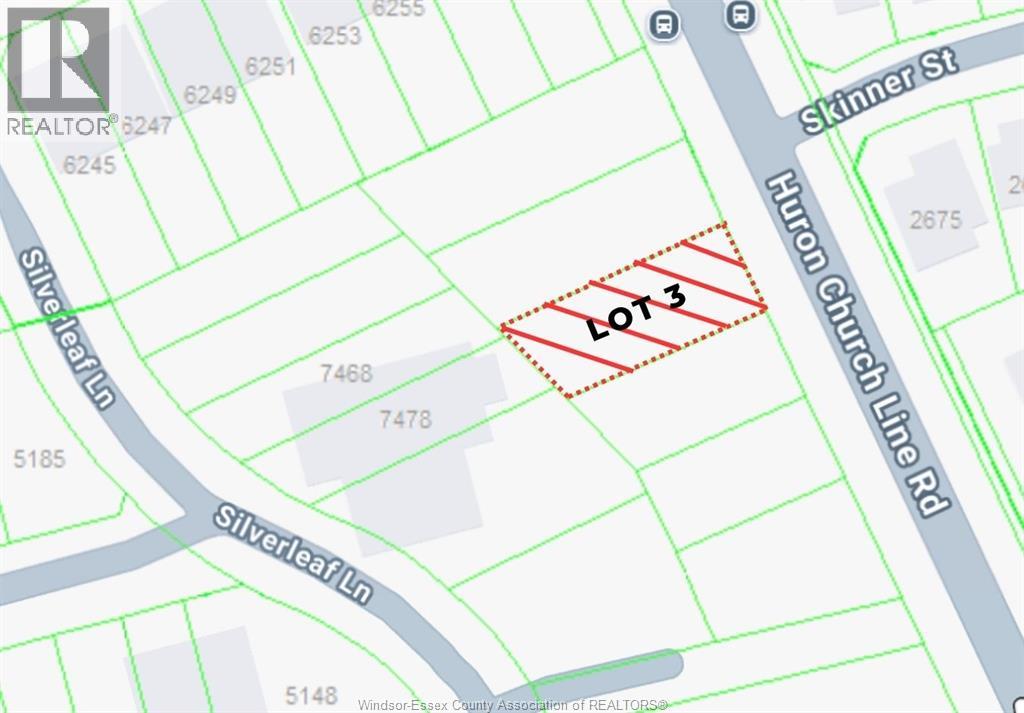 V/L Huron Church Line ROAD Unit# LOT #3, LaSalle, Ontario