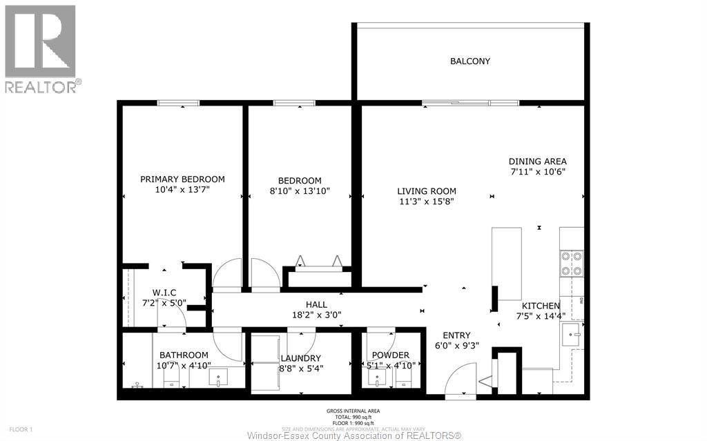9099 Riverside Drive East Unit# 815e, Windsor, Ontario  N8S 4P9 - Photo 29 - 26017842