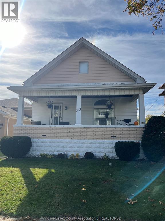 183 ELM Unit# FRONT UNIT, Windsor, Ontario